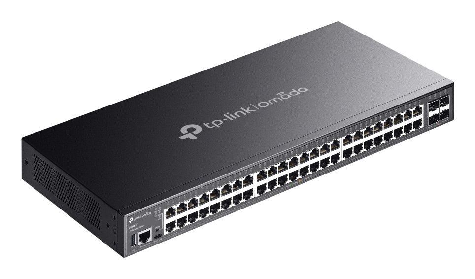 TP-Link Omada SG5452X commutateur réseau Géré L3 Gigabit Ethernet (10/100/1000) Noir