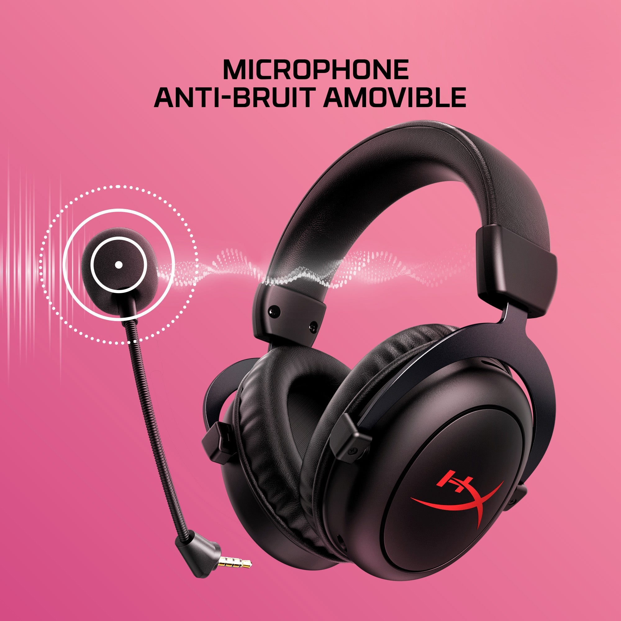 Casque de jeu sans fil HyperX Cloud II Core